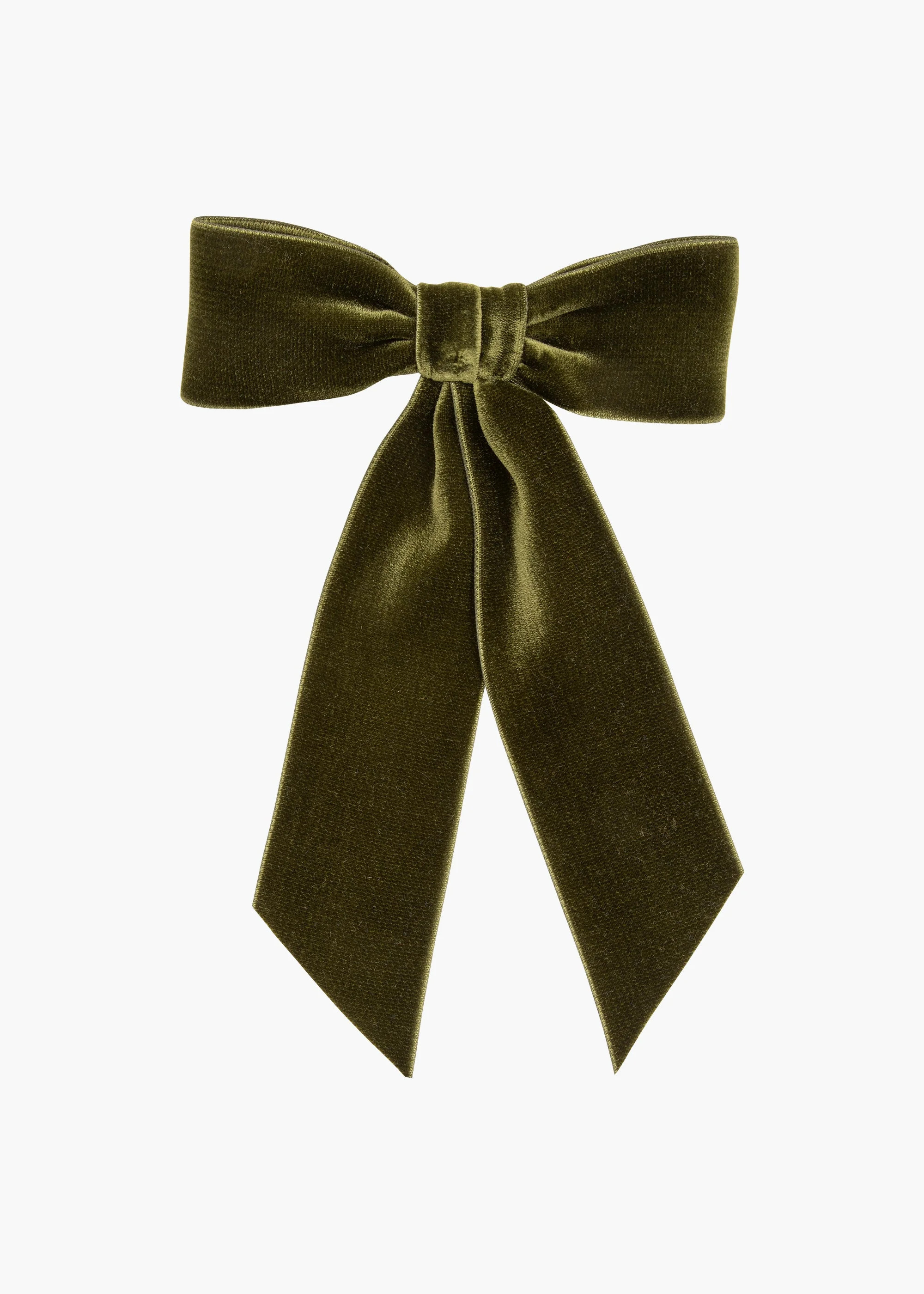 Wide Velvet Bow Barrette | Jennifer Behr 