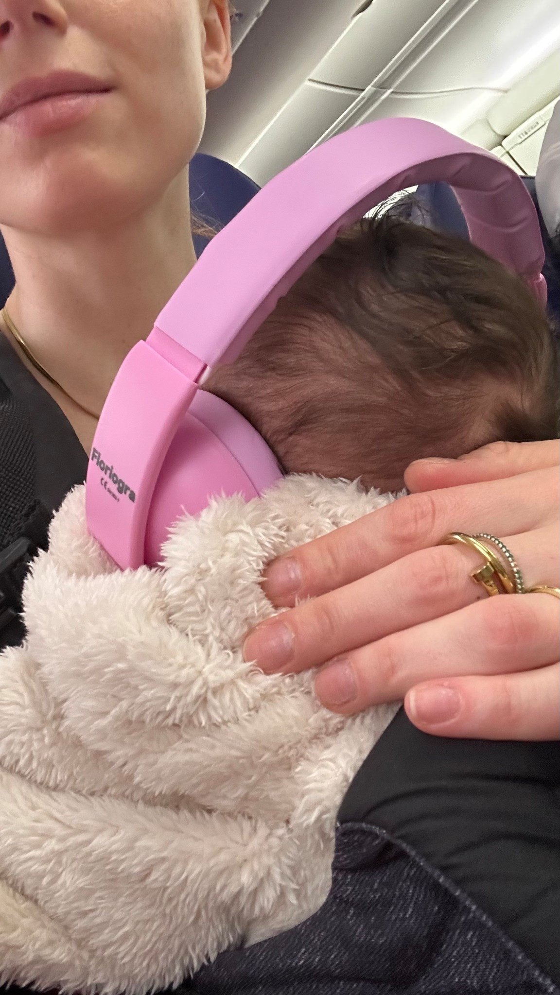 Baby airplane headphones - these kept her asleep! 

#LTKFamily #LTKTravel #LTKBump