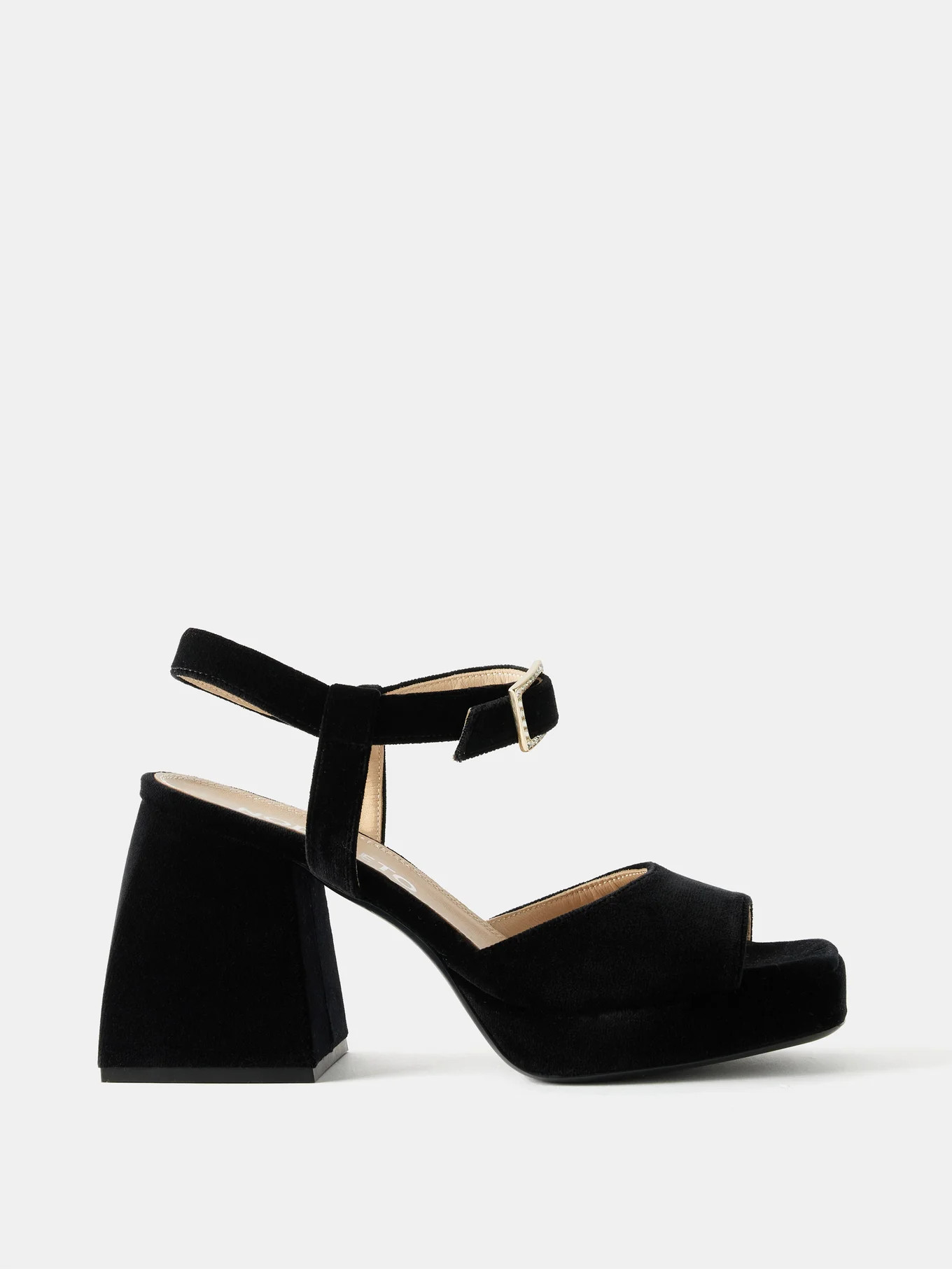 Bulla Ness 90 velvet sandals | Matches (UK)