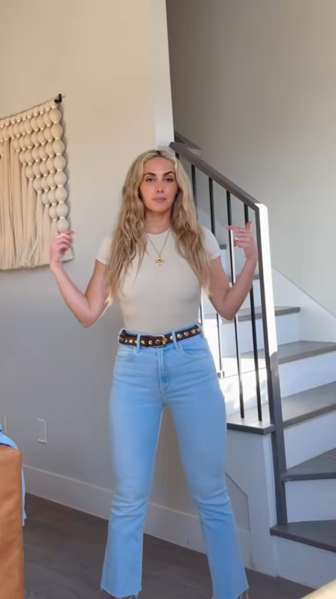 I highlighted a full outfit I wore for a half day at work and highlighted some additional styling options at different price points and sizes. Enjoy this spring styling of Pale Blue with denim and brown tones! 

Amazon items can be found at: amazon.com/shop/holla2hanna

#LTKspring #LTKstyle #LTKunder100 #LTKfinds #LTKfashion #LTKtrendalert #SpringStyle #OutfitInspo #PowderBlueTrend #SpringFashion #OOTD #WardrobeRefresh

#LTKStyleTip #LTKSeasonal #LTKWorkwear