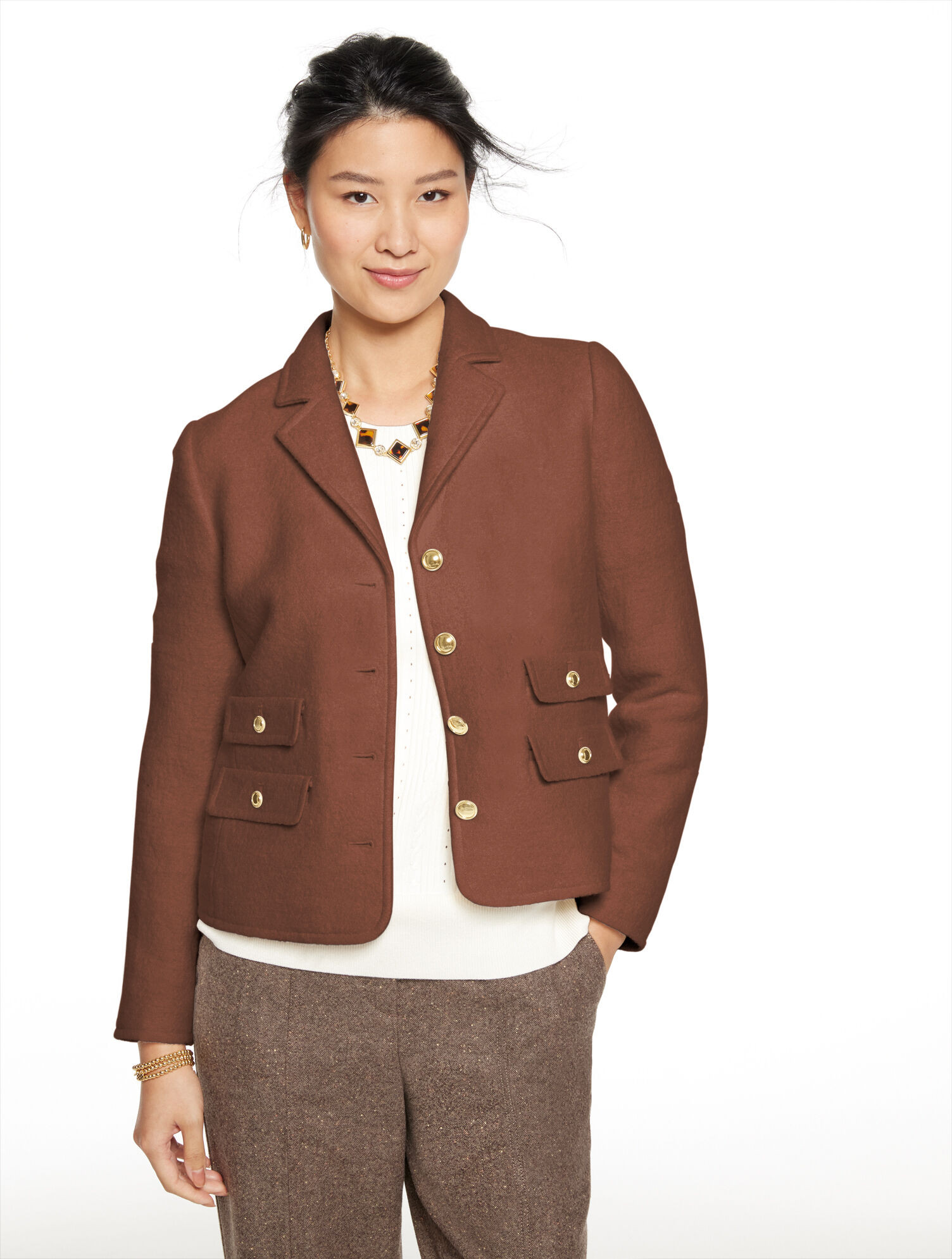 Berkshire Wool Lady Jacket | Talbots