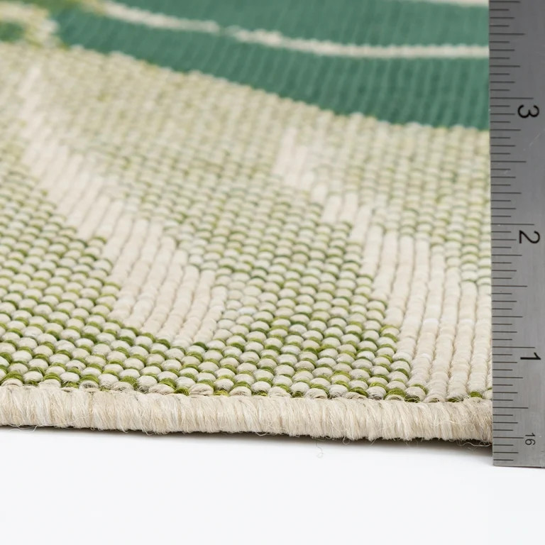 Mainstays Monstera Palm Outdoor Rug, 7'x10' | Walmart (US)