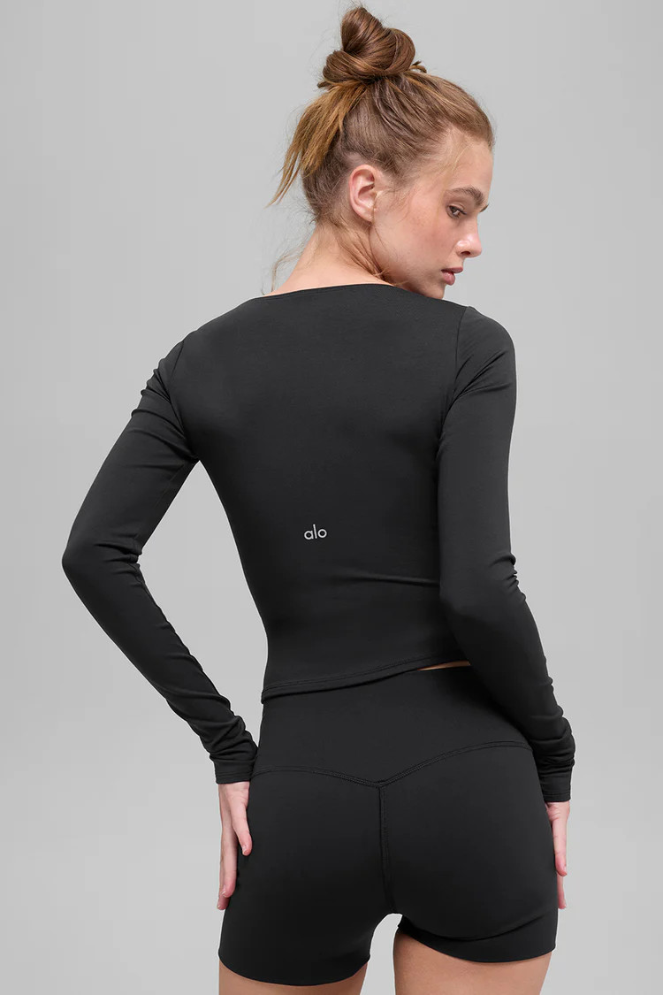 ALO Softsculpt Precision Long Sleeve | Alo Yoga (US)