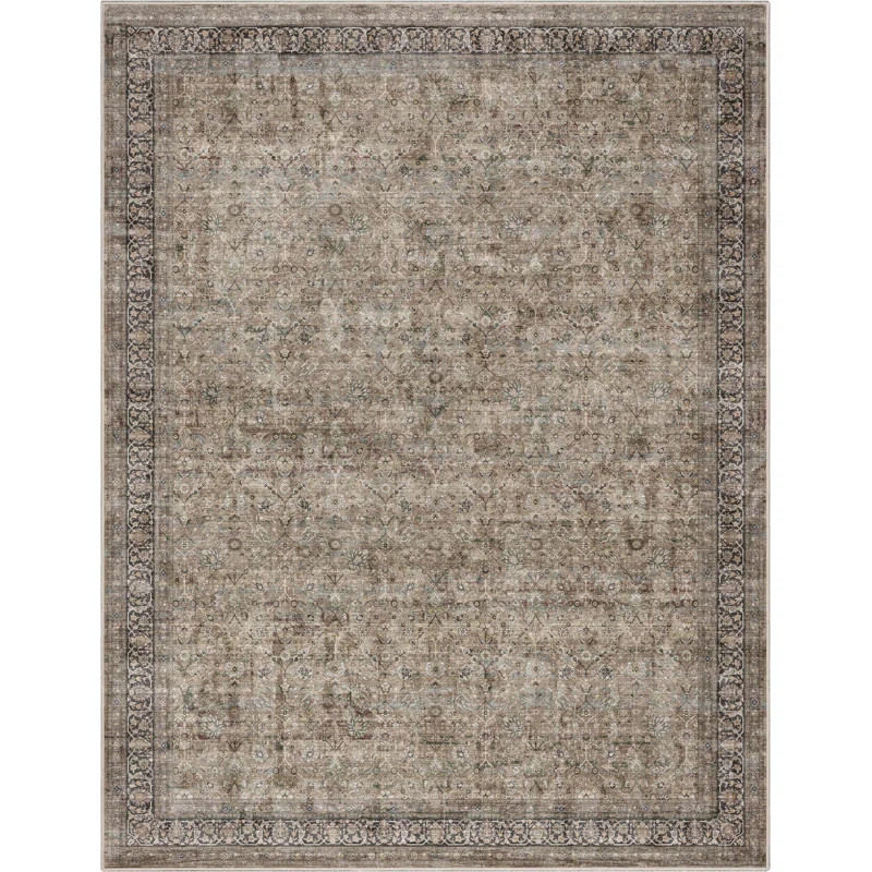 Well Woven Asha Delphine Vintage Persian Oriental Beige Area Rug | Wayfair North America