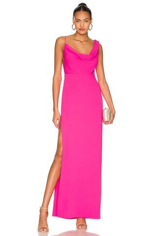 x REVOLVE Arial Gown in Hot Pink | Revolve Clothing (Global)