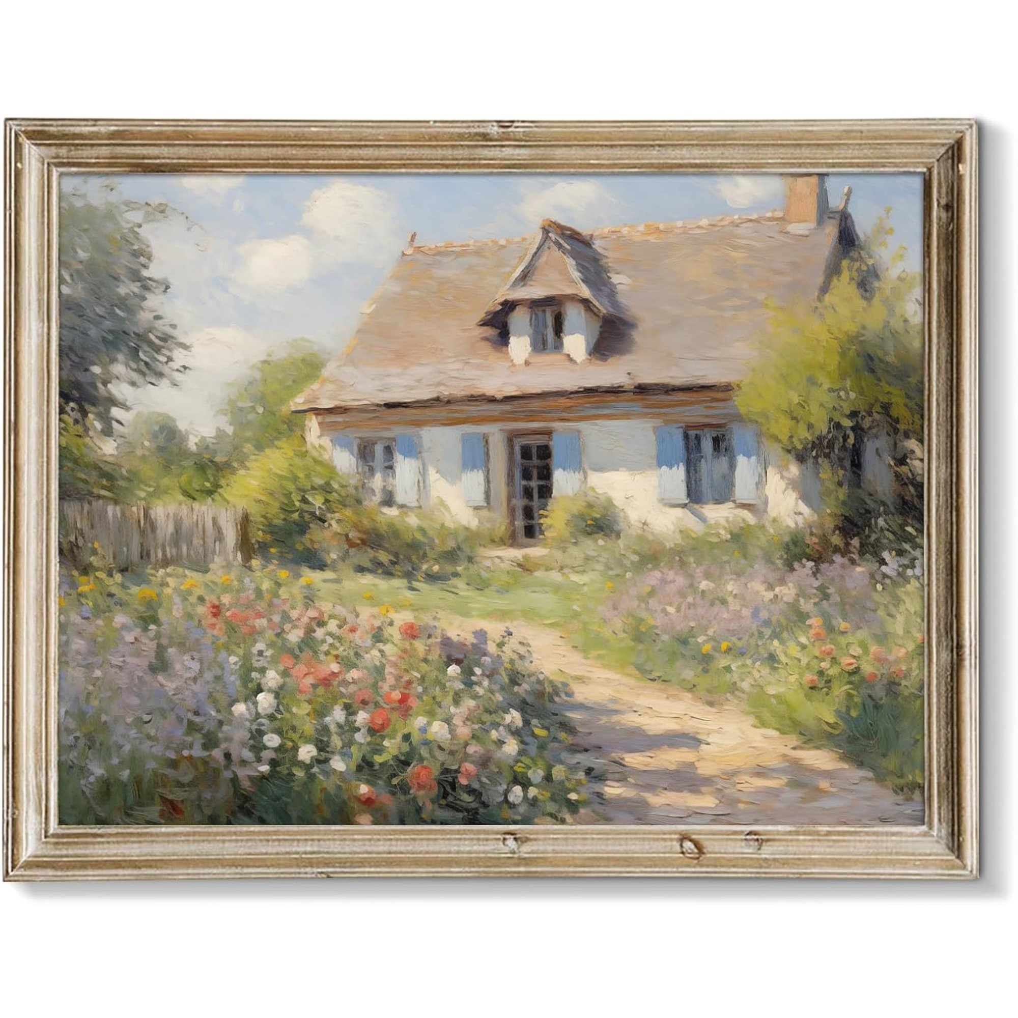 Vintage Wall Art, Vintage Floral Wall Art Prints - Vintage Flower Pictures Decor Aesthetic - Canv... | Walmart (US)