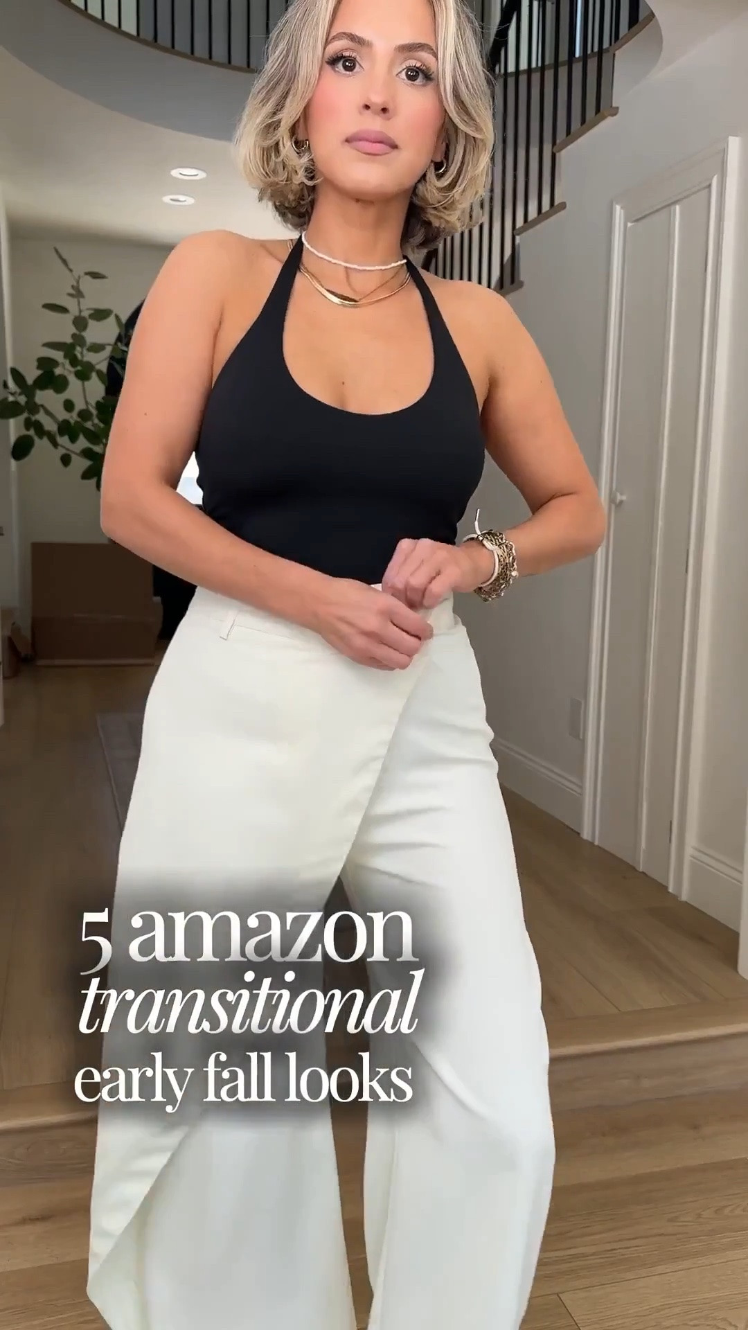 Early fall transitional Amazon outfits 🙌🏼😍

Small in tops/jackets/pants

Levi’s in size 27 

These are looks are perfect for date night, brunch, etc.

#LTKgrwm #LTKootd #LTKU