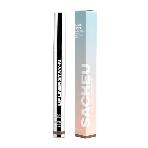 Sacheu Lip Liner Stay-N - Peel Off Lip Stain. Long Lasting Matte Lip Tattoo, Transfer Proof Lipstain Infused with Hyaluronic Acid & Vitamin E, for All Skin Types. Vegan and Cruelty-Free, cLOVER | Amazon (US)
