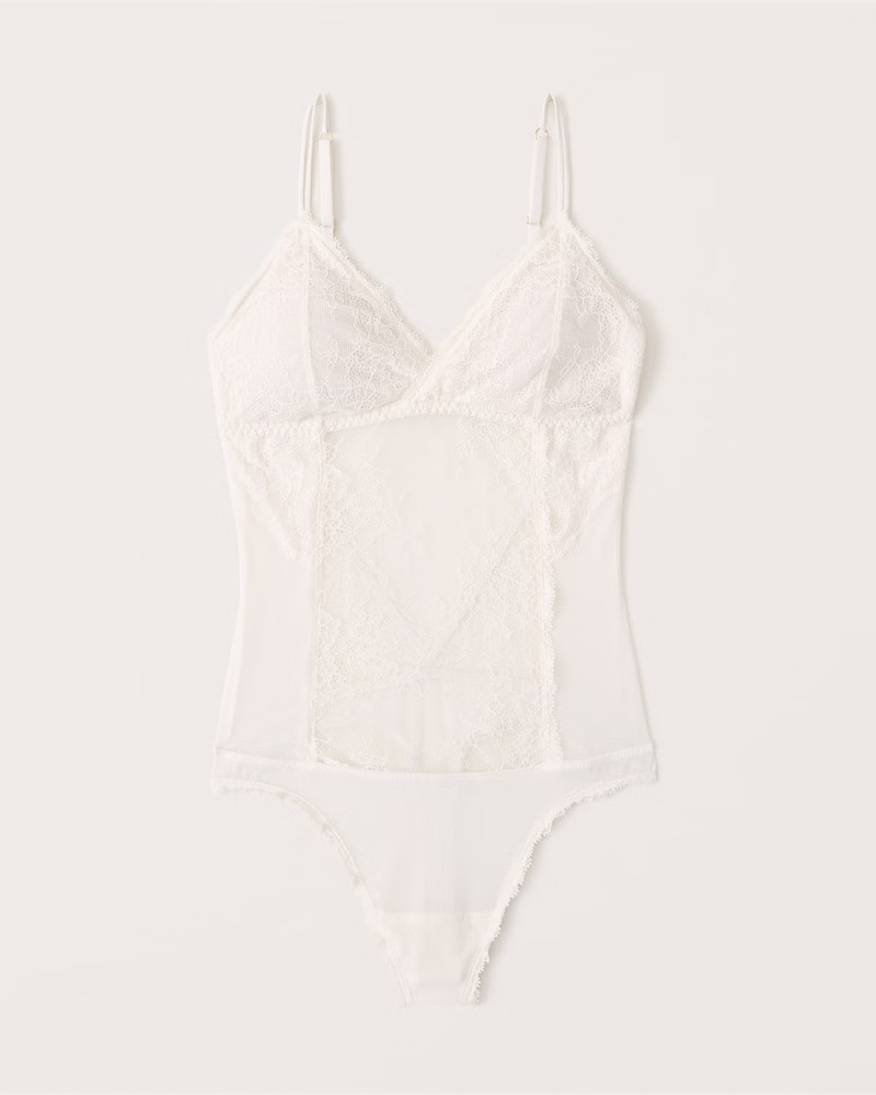 Vintage Lace Bodysuit | Abercrombie & Fitch (US)