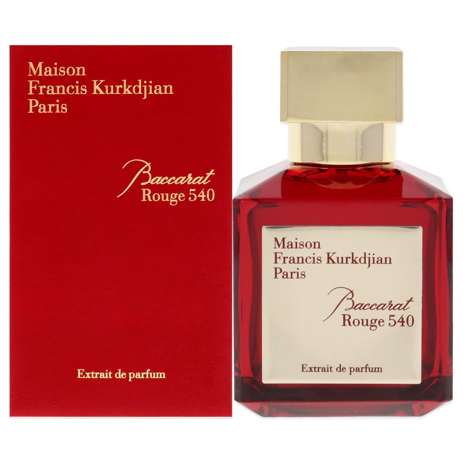 Maison Francis Kurkdjian Baccarat Rouge 540 Pure Perfume, 2.3 Fl Oz (Pack of 1) | Amazon (US)