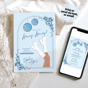 Mamma Mia Disco Bachelorette Weekend Itinerary, Honey Bachelorette Weekend Template, Disco Ball B... | Etsy (US)