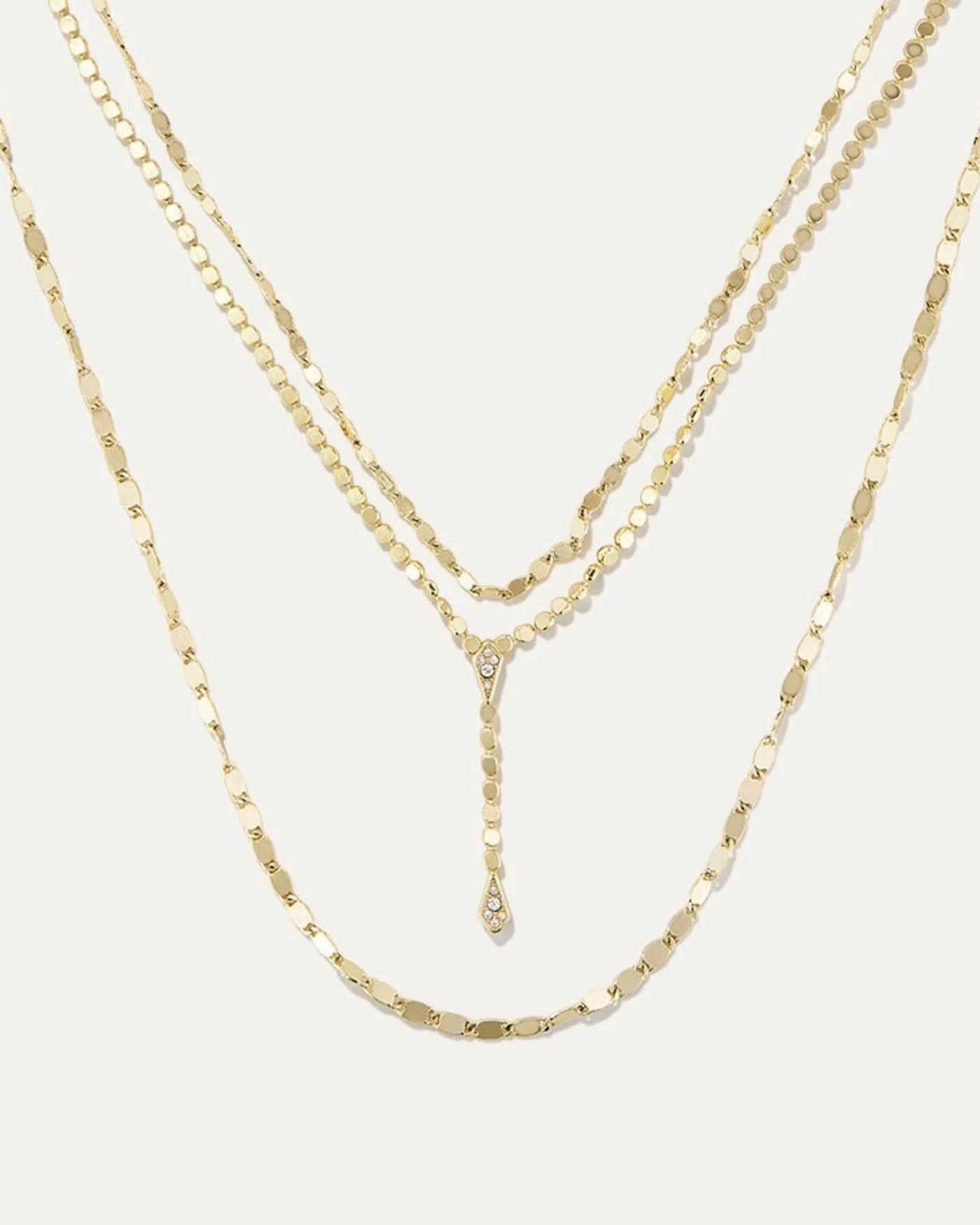Collette Layered Gold Necklace with Magnetic Clasp | Stella & Dot