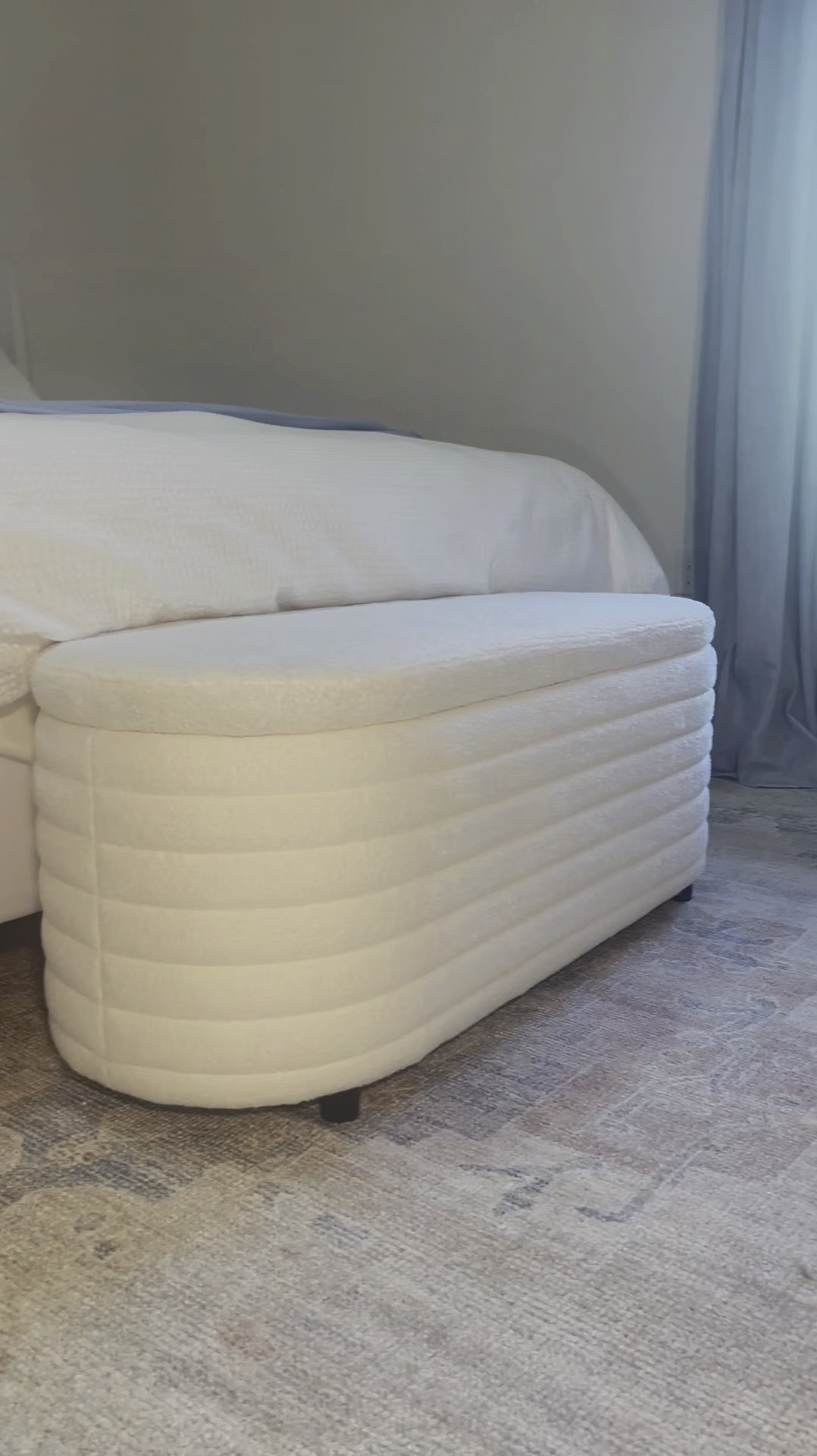 🛋️✨ Just added this cozy sherpa storage ottoman to my bedroom, and I am obsessed! 😍💕 Not only does it bring the perfect touch of warmth and texture, but it also keeps my space organized and clutter-free. 

Whether I’m storing extra blankets or using it as a stylish seat, this ottoman is a total game changer! 🧺✨ 

If you’re looking for a chic storage solution that doubles as decor, this is it! Check it out on Amazon! 📦✨ 

What do you think? How do you organize your space? Let me know in the comments! 👇💖 #HomeDecor #AmazonFinds #SherpaOttoman #BedroomGoals #CozyVibes #StorageSolutions #InteriorDesign

#LTKSeasonal #LTKSaleAlert #LTKHome