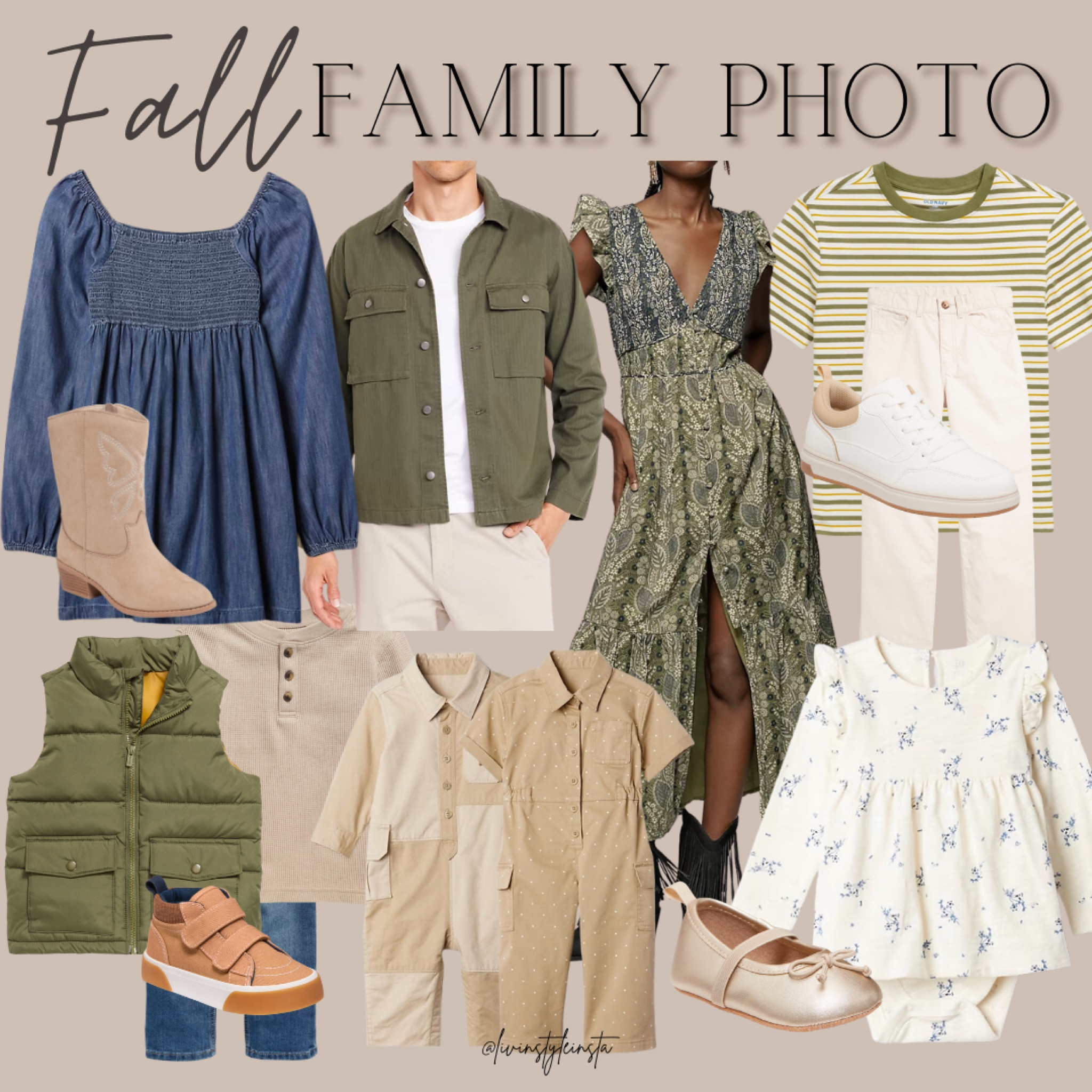 Fall Family Photo outfit inspo - the perfect fall dress with matching looks for the family! Fall dresses, boots, dress pants, matching looks 

#LTKShoeCrush #LTKFamily #LTKSeasonal
