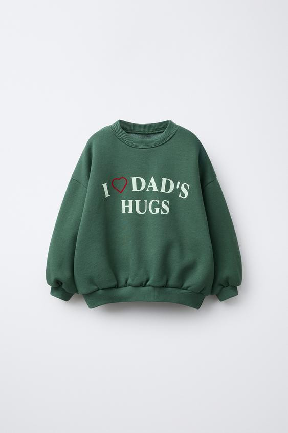 TEXT PRINT SWEATSHIRT | Zara US