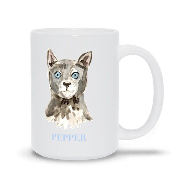 Personalized Cat Mug | Evelyn Henson