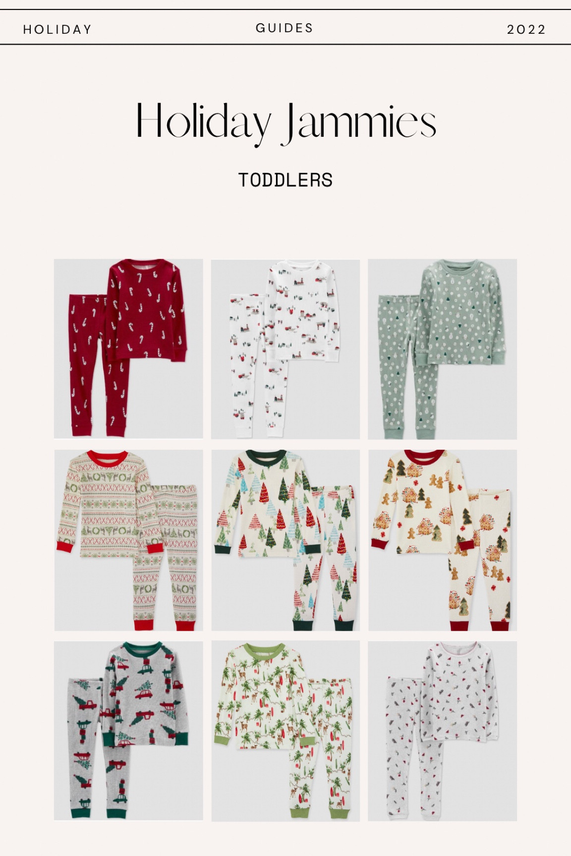 Toddler Holiday Jammies 🎄
30% off until Nov. 19!!



#LTKkids #LTKHoliday #LTKSeasonal