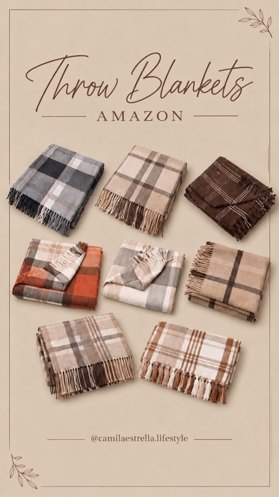 Cozy Amazon throw blankets for fall 🤎🍂 The perfect plaid layers to warm up your sofa, bed or favorite cozy corner. Shop all my favorites here!

#LTKSeasonal #LTKHome #LTKSaleAlert