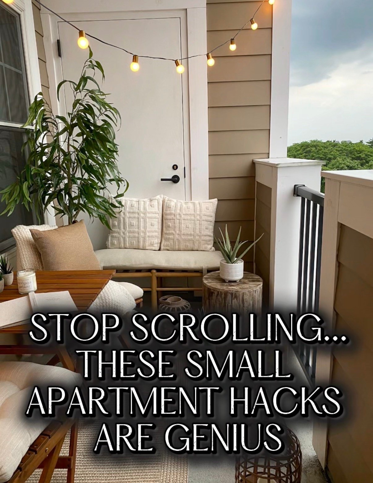 Stop scrolling these small apartment hacks are genius