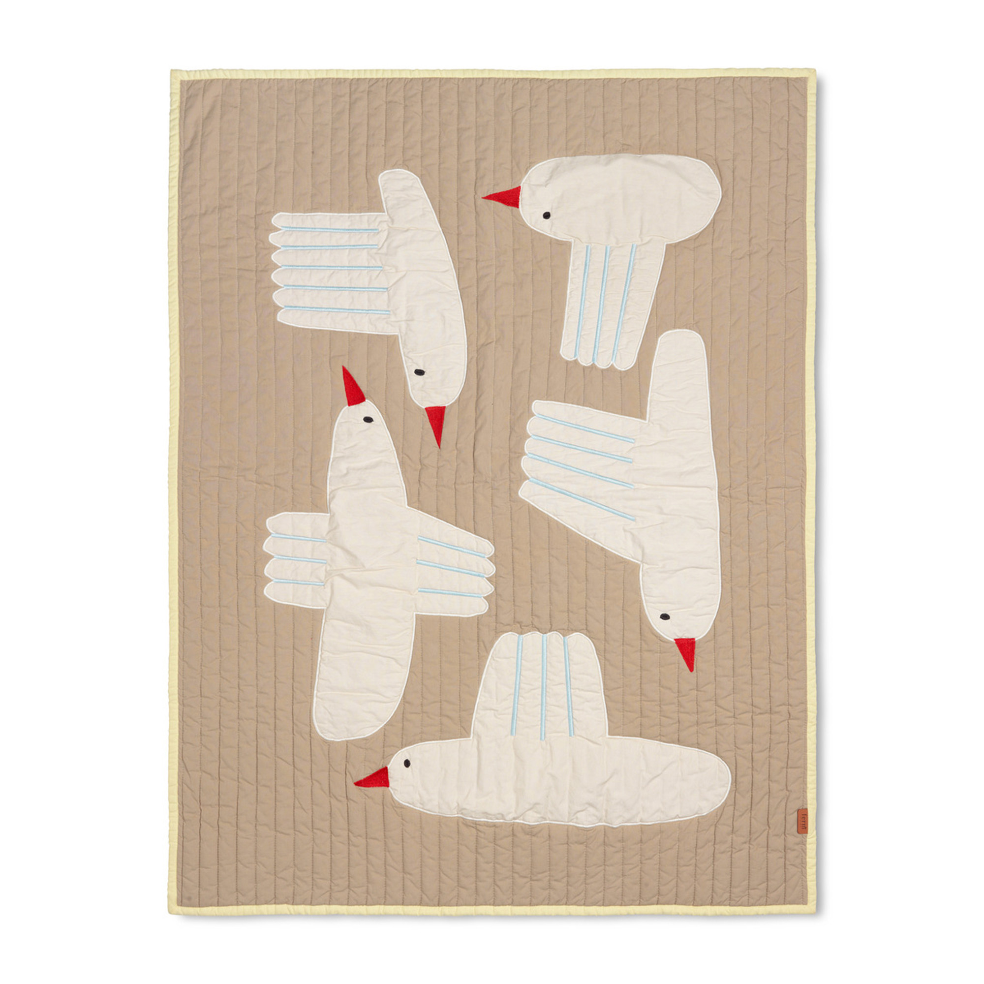 Bird Quilted Decke von ferm Living | Connox | Connox DE