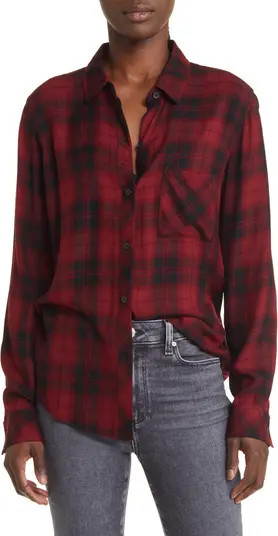 Hunter Plaid Button-Up Shirt | Nordstrom