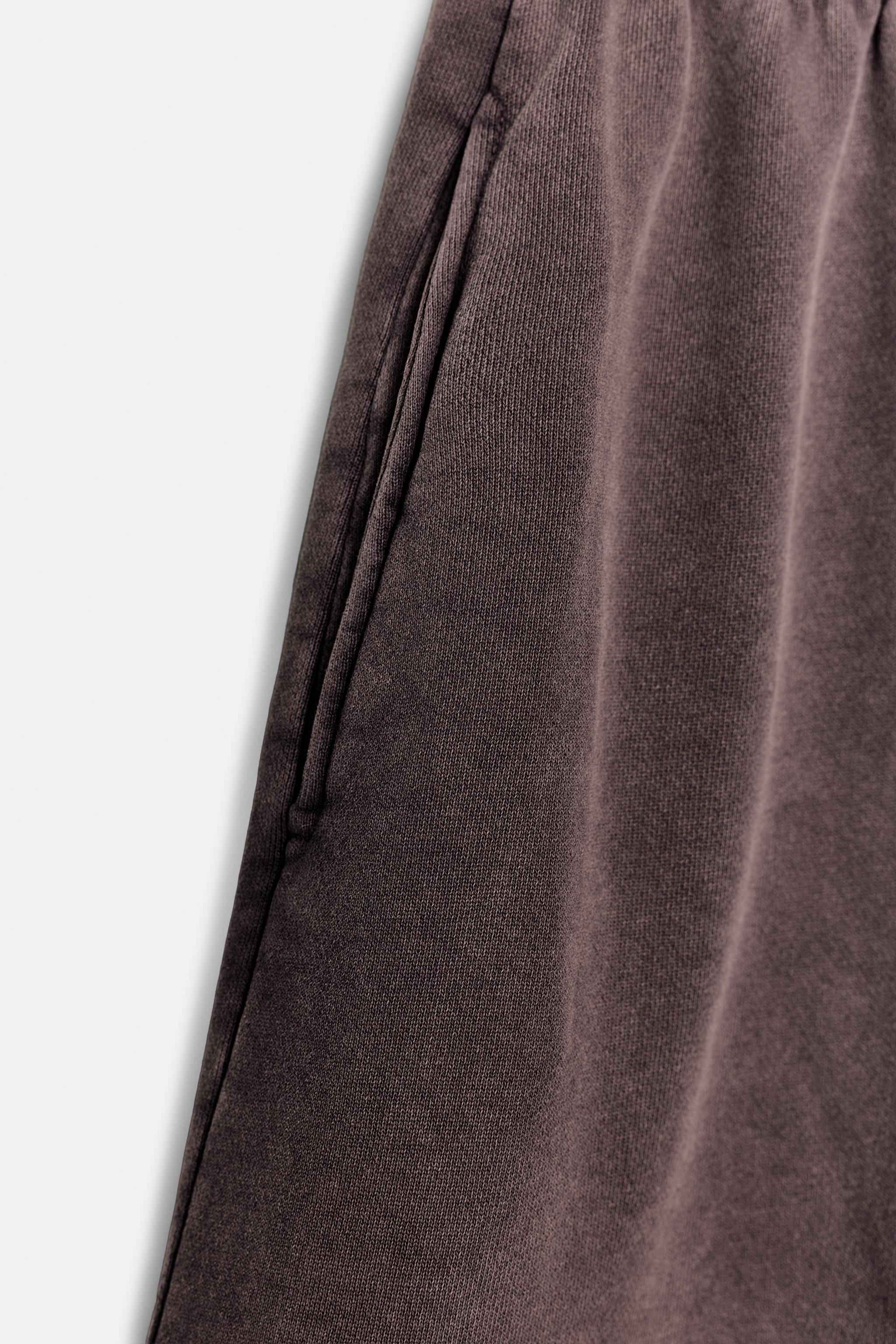 FADED DRAWSTRING BERMUDA SHORTS | Zara UK