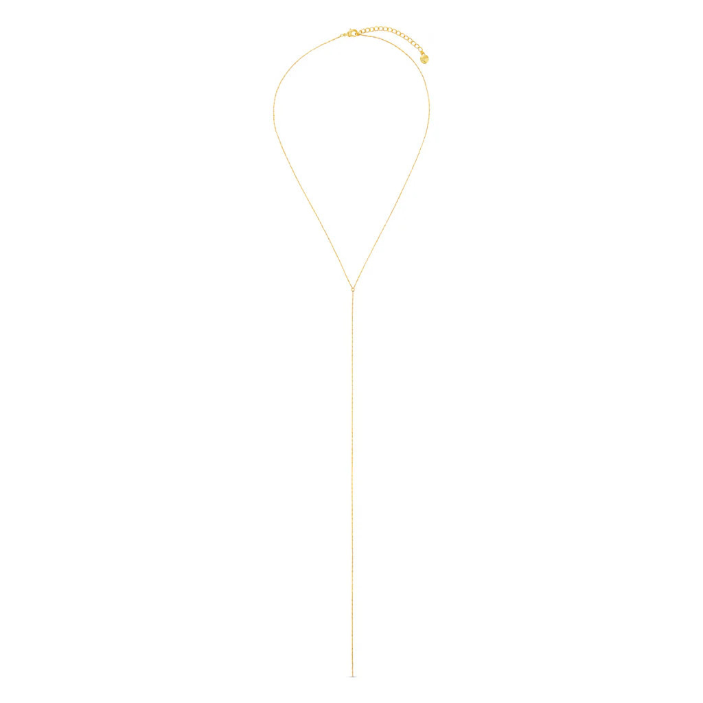 Super Fine Lariat Necklace | Orelia