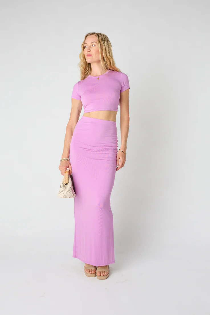 Bright Orchid Skirt | Vestique