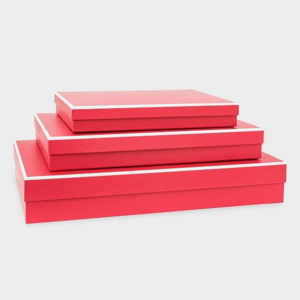 Red Shirt Boxes 3ct - Sugar Paper&#8482; | Target