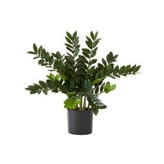 28" Artificial Zamioculcas Plant with Decorative Planter By Nearly Natural | Michaels® | Michaels Stores