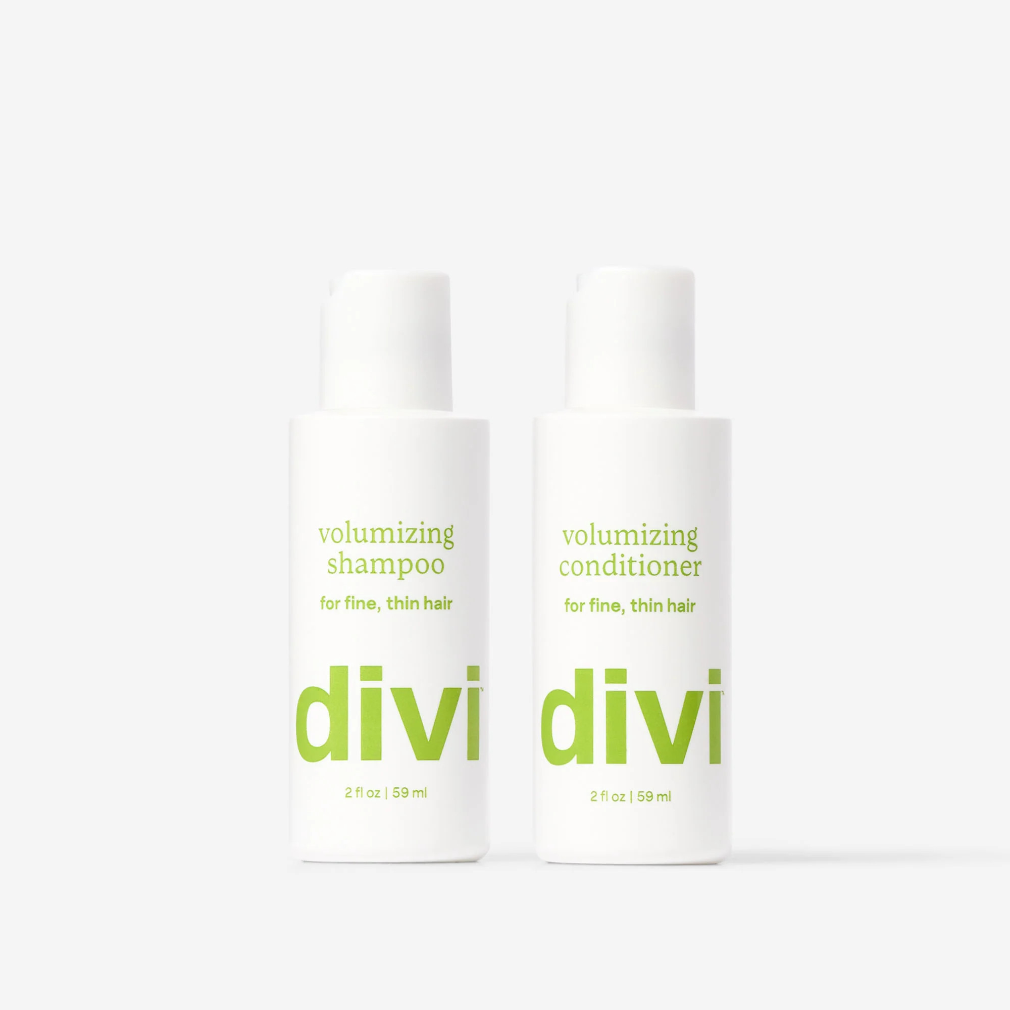 Divi's Travel-Sized Volume Duo | For Fine, Thin Hair | TSA-Friendly | Divi Official