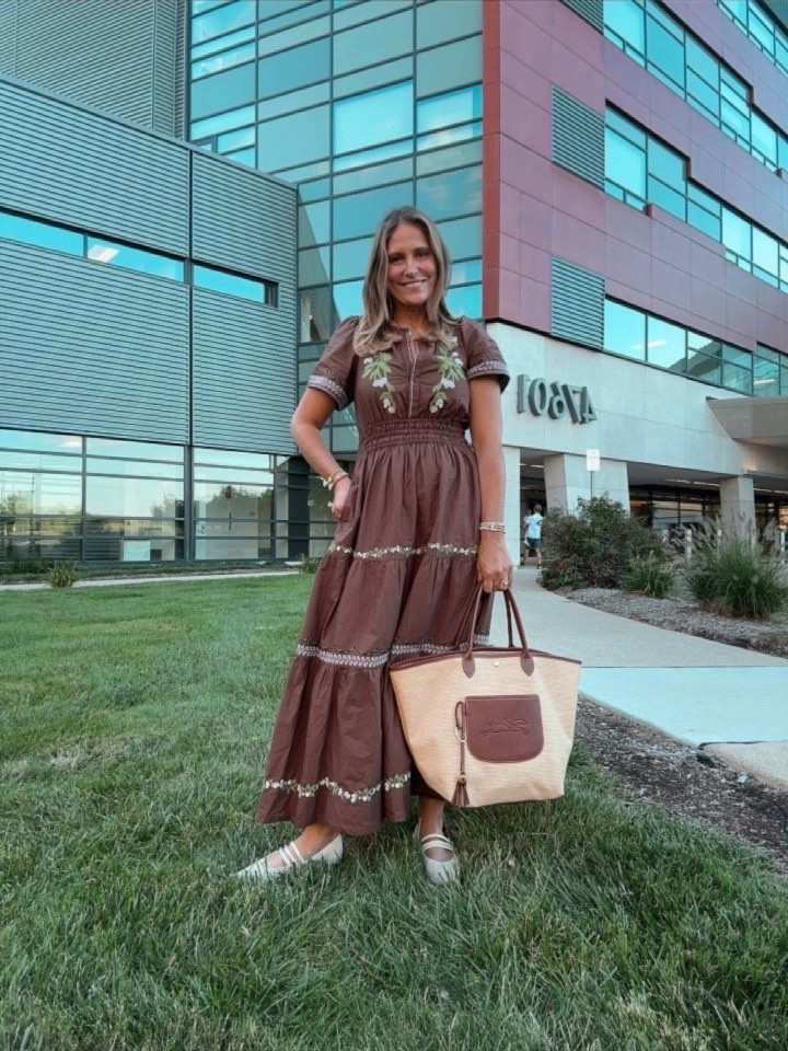 Fall must-have pieces! Loving this dress from Anthropologie that we’ve been reaching for again and again! We paired it with our most used Longchamp bag! 

#LTKMidsize #LTKSeasonal #LTKOver40