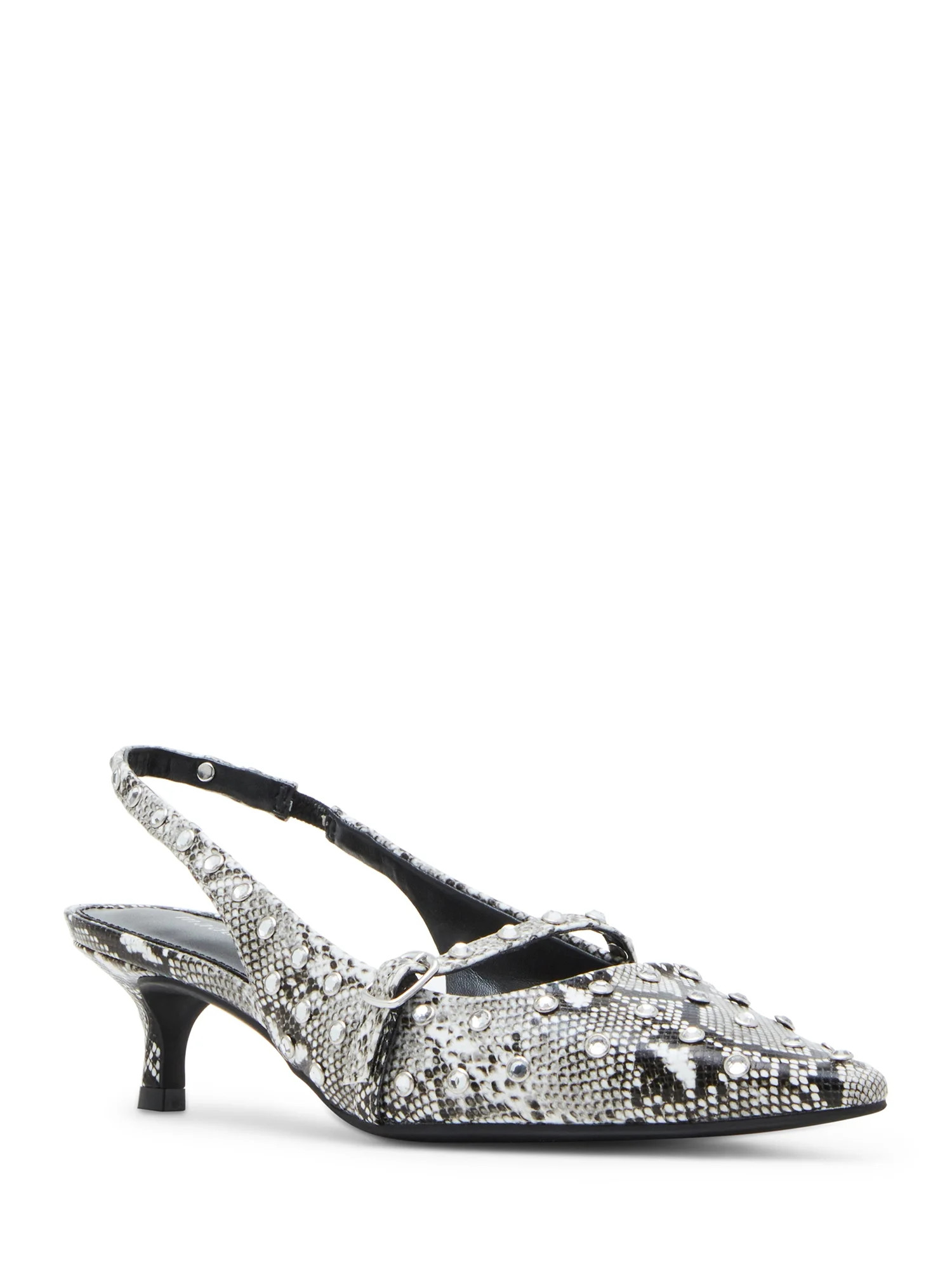 Madden Girl Women's Krystal-R Slingback Kitten Heel | Walmart (US)