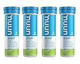 Nuun Sport: Electrolyte Drink Tablets, Lemon Lime, 10 Count (Pack of 4) | Amazon (US)