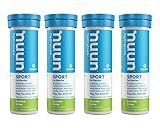 Nuun Sport: Electrolyte Drink Tablets, Lemon Lime, 10 Count (Pack of 4) | Amazon (US)