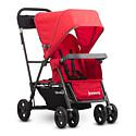 Joovy Joovy Caboose Ultralight Graphite Tandem Stroller - Red | HSN