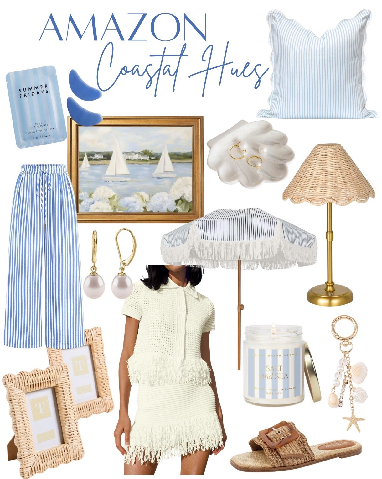 Coastal aesthetic - my whole vibe from March to September. 




Coastal decor 
Spring decor 
Amazon home
Amazon finds 
Resort wear 
Beach outfit 
Home decor 
Coastal living 

#LTKSeasonal #LTKHome #LTKTravel