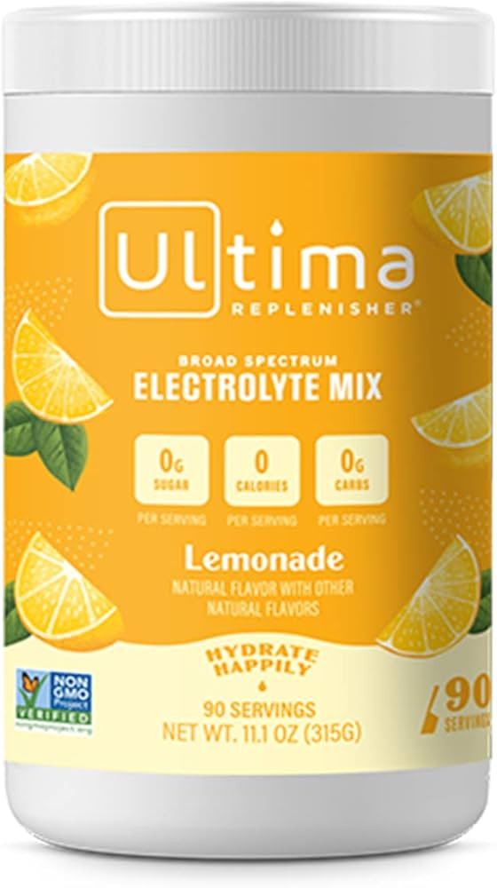 Ultima Replenisher Hydration Electrolyte Powder- 90 Servings- Keto & Sugar Free- Feel Replenished... | Amazon (US)