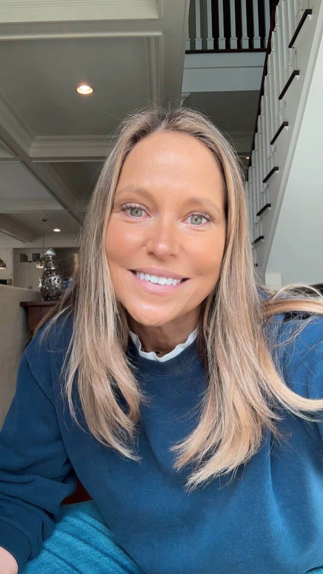 Effortless throw-on-and-go OOTD! When you're in a hurry, this cute and comfy outfit has you covered all day. I love the chic sweatshirt with a built-in tee and the tummy-flattening panel in these adorable jeans! Slip on shoes make it a fast exit to my next appointment! 💨 s

#LTKOver40 #LTKMidsize