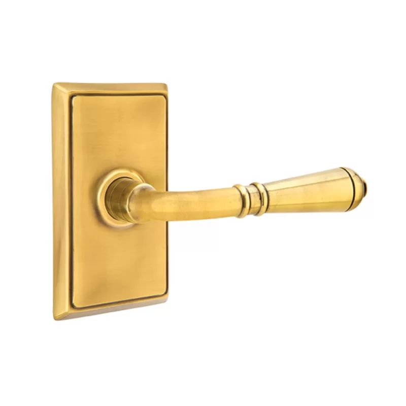 Turino Passage (Hall & Closet) Door Lever with Rosette | Wayfair North America