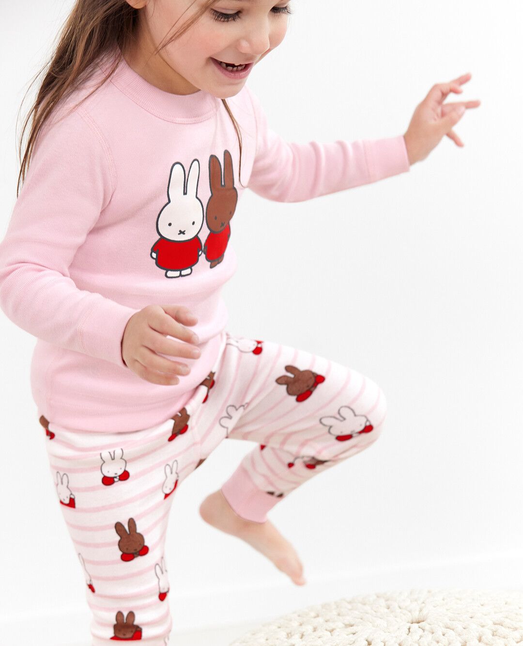 Miffy Print Long John Pajama Set | Hanna Andersson