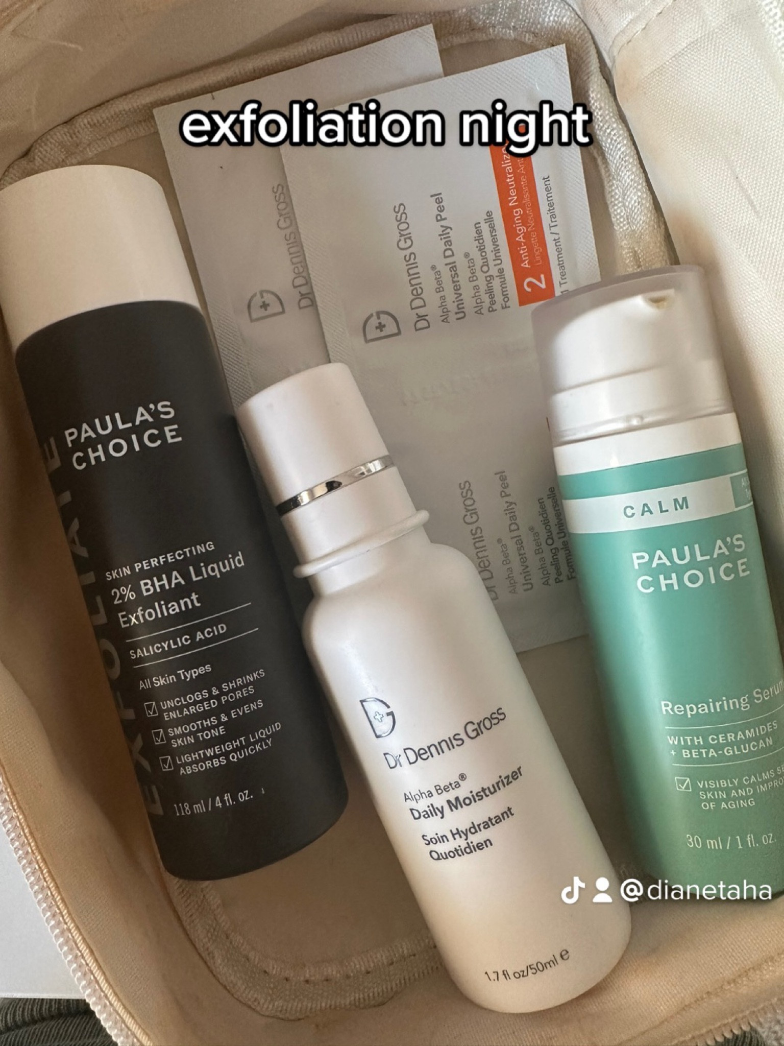 Skin cycling routine: exfoliation 

#LTKbeauty #LTKunder100 #LTKFind