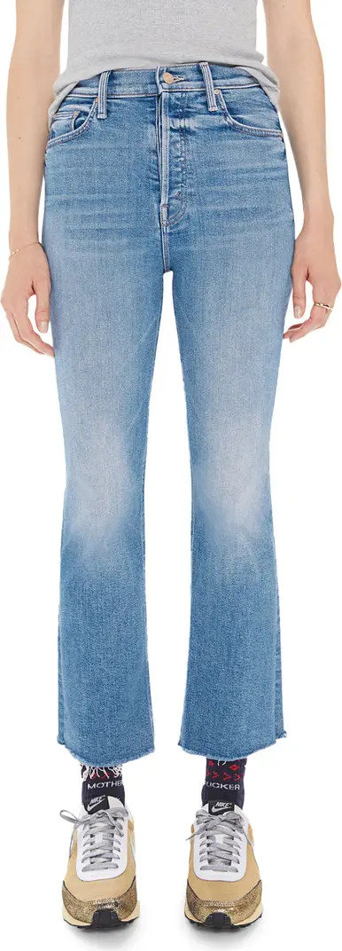 The Tripper Ripped High Waist Fray Hem Ankle Jeans | Nordstrom