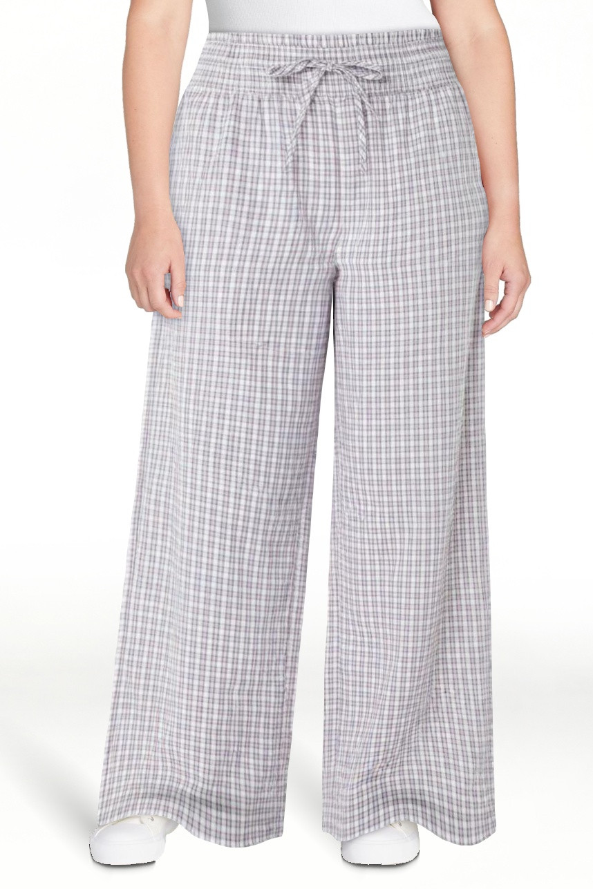 Celebrity Pink Women's and Women's Plus High Rise Pull On Wide Leg Pants, Sizes XS-XXXL | Walmart (US)