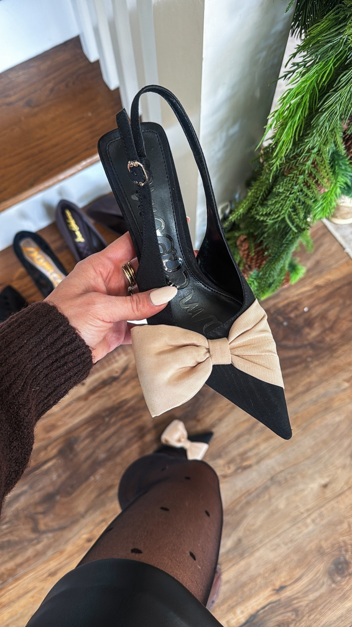 The most PERFECT holiday heels! True to size 

#LTKHoliday #LTKSaleAlert #LTKCyberWeek