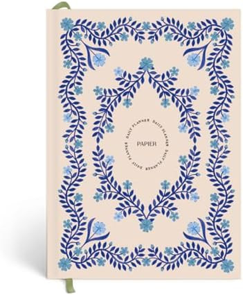 Papier Italian Summer Daily Planner - Hardback Vintage Design | Track Habits, Thoughts, To-Dos & ... | Amazon (US)