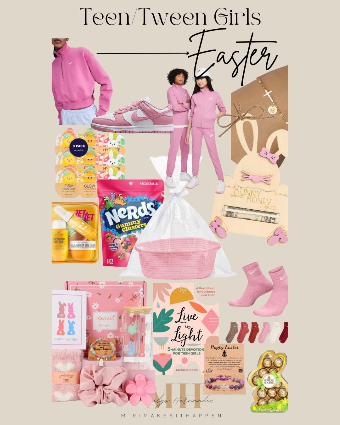 Teen and tween girl Easter basket gift ideas.

#LTKSeasonal #LTKKids #LTKFamily
