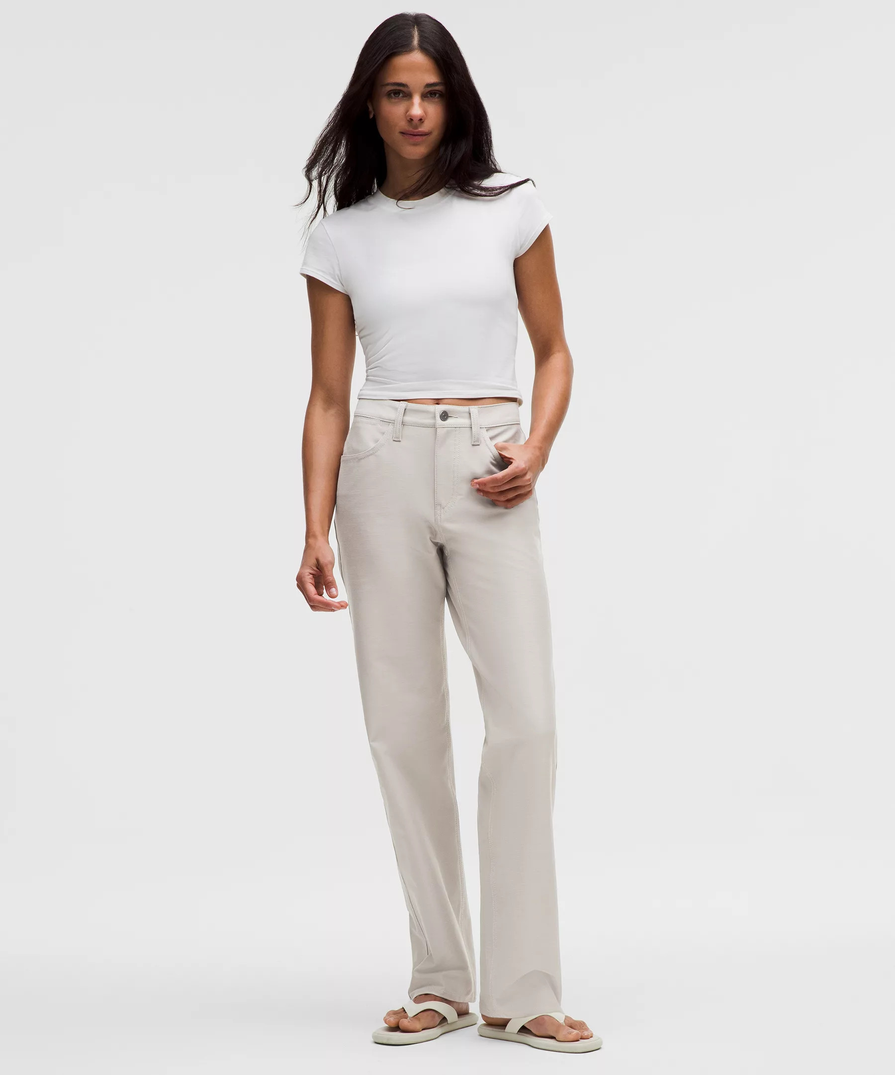 EasyFive Mid-Rise Relaxed-Straight Pant | Lululemon (US)
