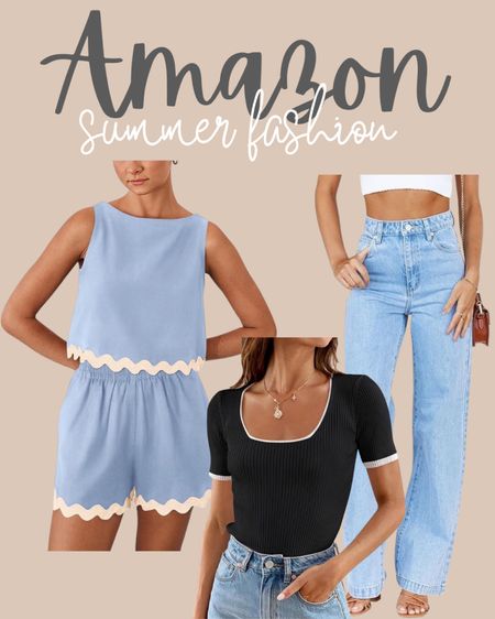 Summer fashion from Amazon! 

Amazon fashion, amazon style, summer outfits, matching set, causal outfit, travel outfit, ootd, beach, resort, romper, jumpsuit, outfit inspiration, summer tops, summer denim 

#LTKTravel #LTKFindsUnder50 #LTKStyleTip