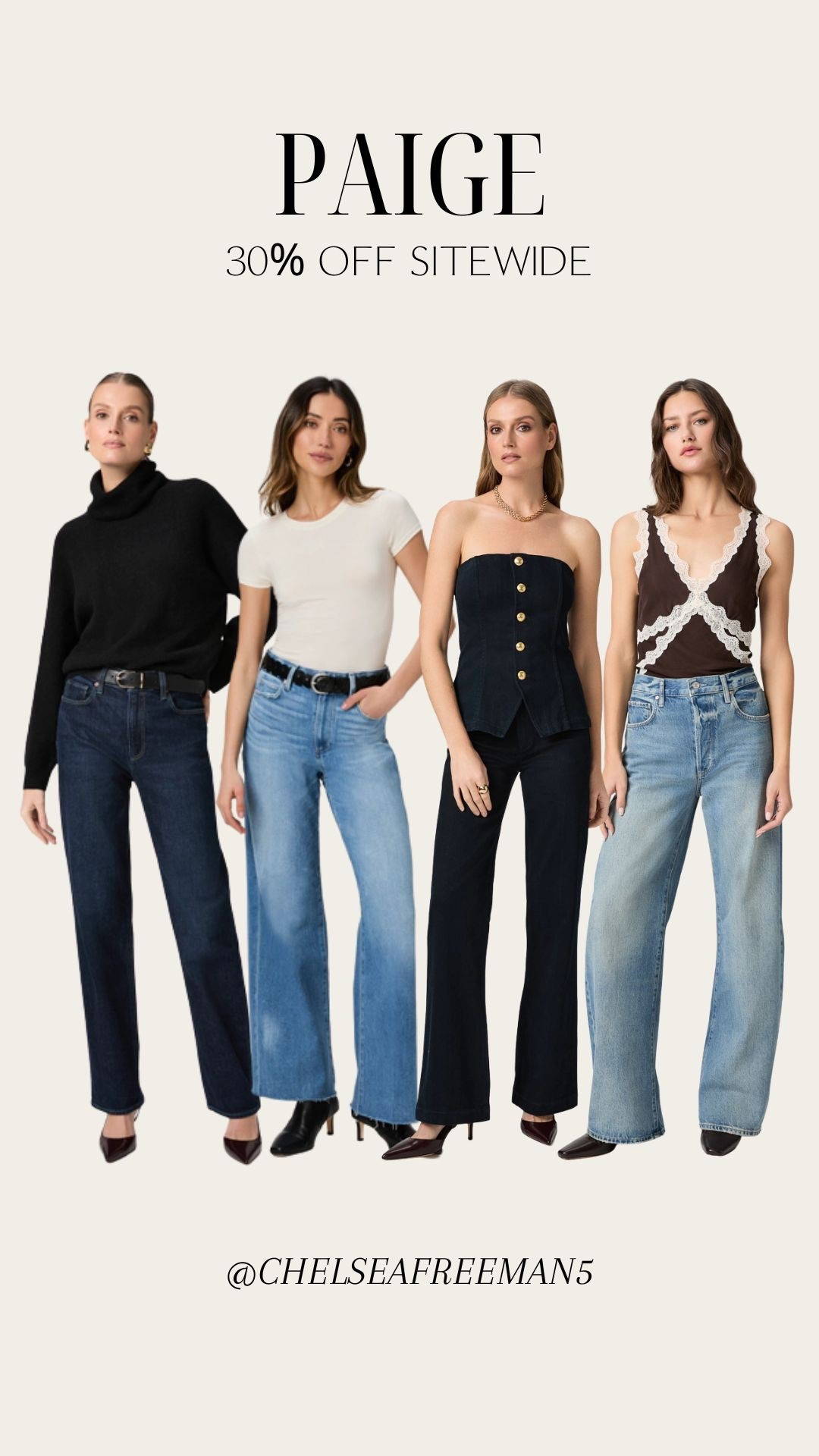 One of my favorite brands Paige is 30% off this week! 

#LTKSaleAlert #LTKHoliday #LTKCyberWeek